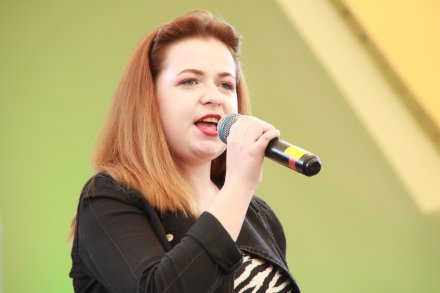 Uczestniczka festiwalu